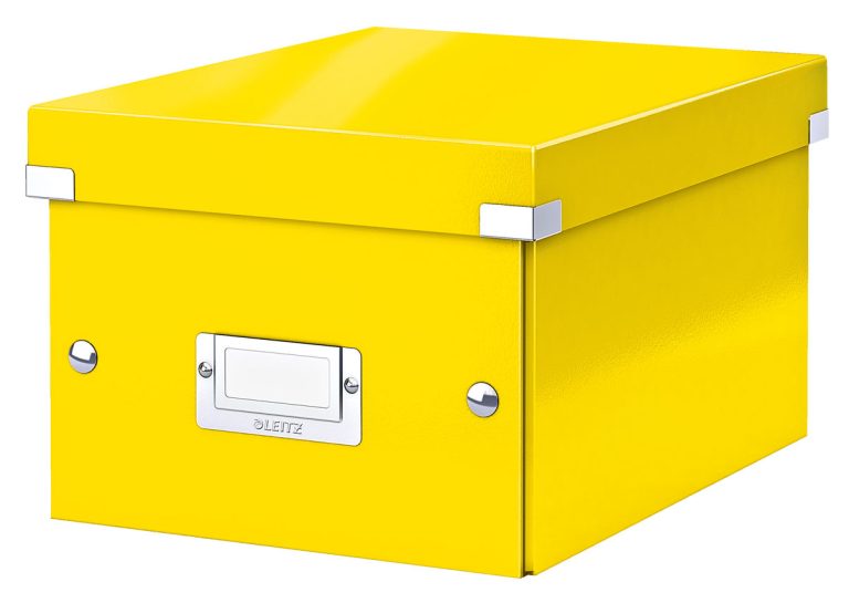 Cutie Depozitare Mica Galbena Click&Store Leitz