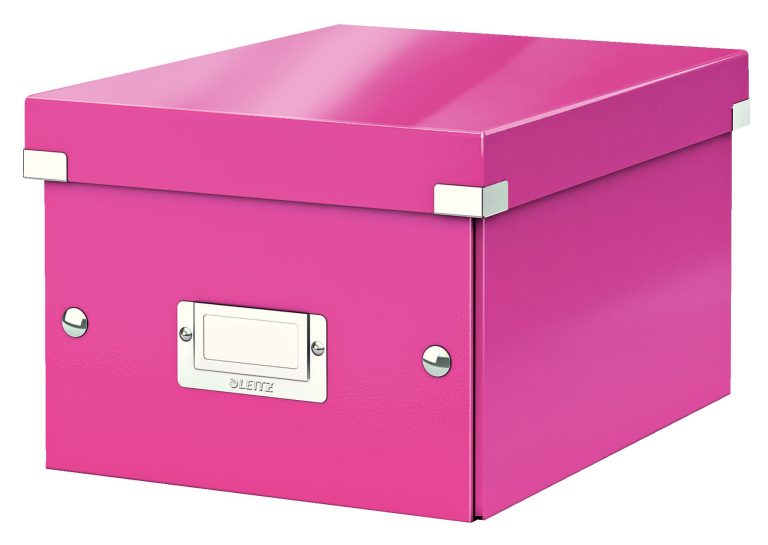 Cutie Depozitare Mica Roz Click&Store Leitz