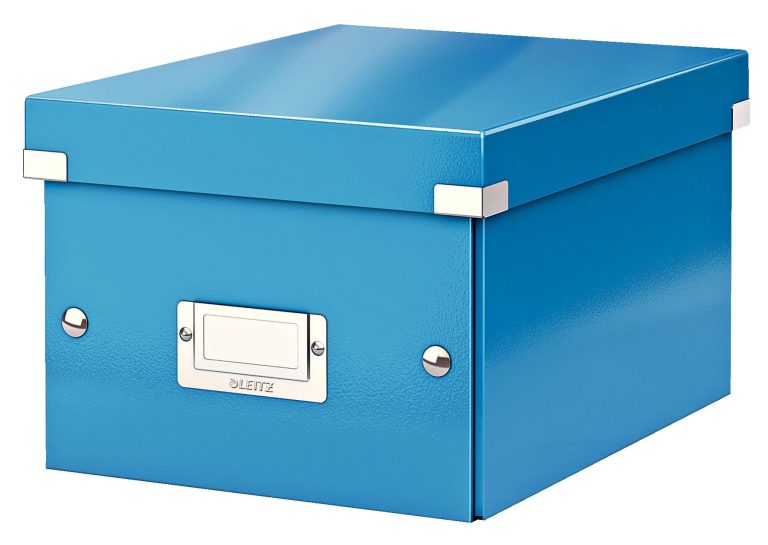 Cutie Depozitare Mica Albastra Click&Store Leitz