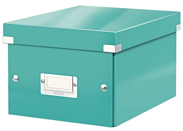 Cutie Depozitare Mica Turcoaz Click&Store Leitz
