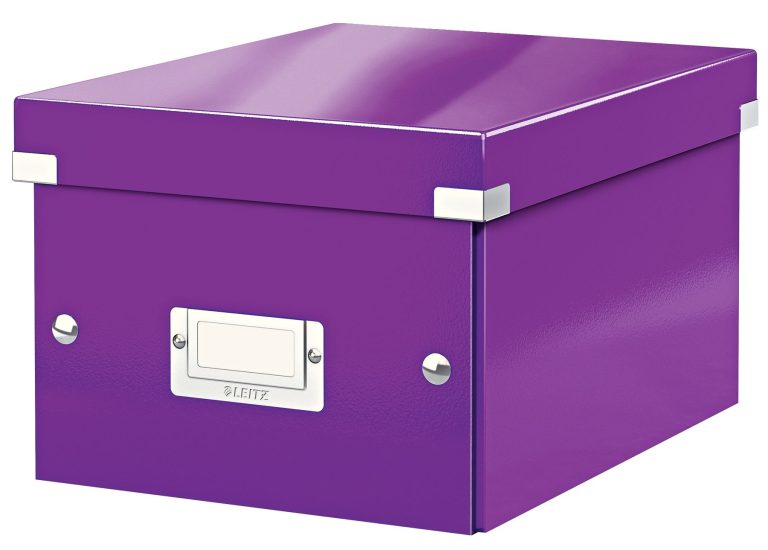 Cutie Depozitare Mica Mov Click&Store Leitz