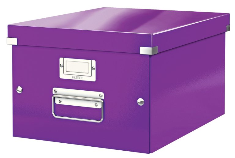 Cutie Depozitare Medie Mov Click&Store Leitz