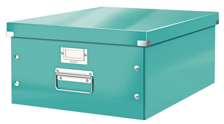 Cutie Depozitare Mare Turcoaz Click&Store Leitz