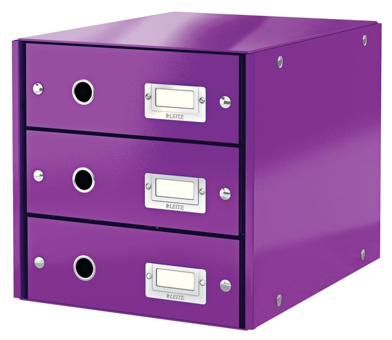 Cabinet 3 Sertare Mov Click&Store Leitz