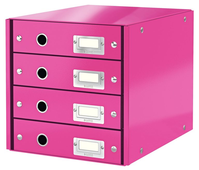 Cabinet 4 Sertare Roz Click&Store Leitz