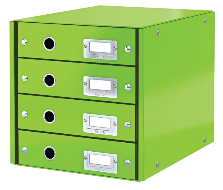 Cabinet 4 Sertare Verde Click&Store Leitz