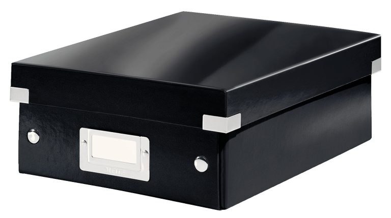 Cutie Organizer Mica Neagra Click&Store Leitz