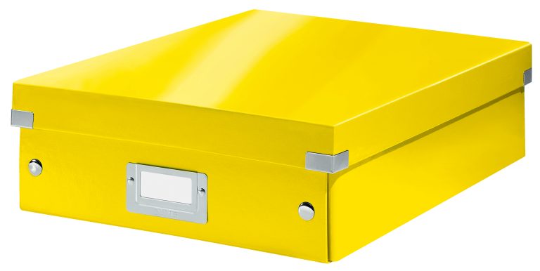 Cutie Organizer Medie Galbena Click&Store Leitz