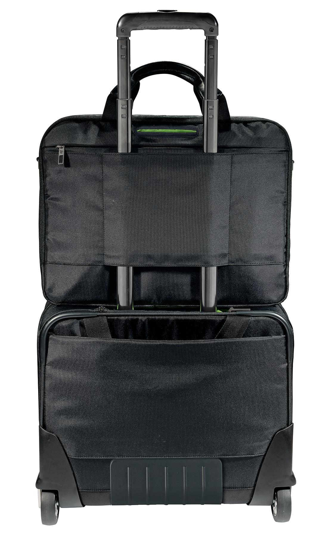 Geanta Cu 2 Rotile Neagra Smart Traveller Leitz