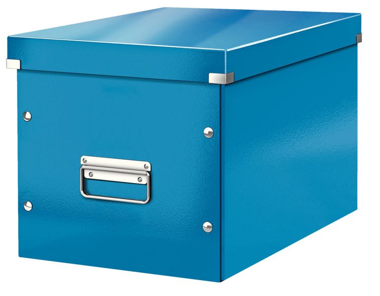 Cutie Click&Store Mare Cub Albastra Leitz