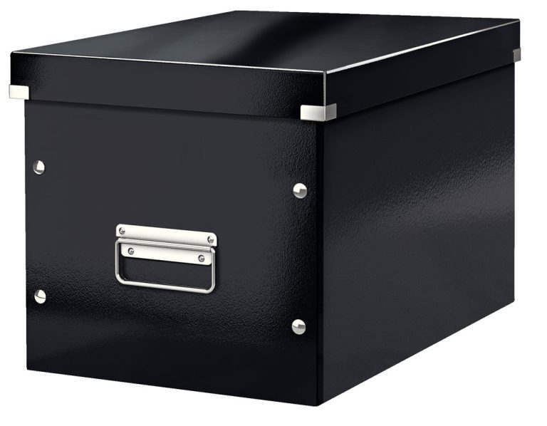 Cutie Click&Store Mare Cub Neagra Leitz