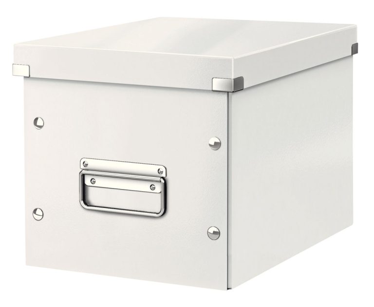 Cutie Click&Store Medie Cub Alba Leitz