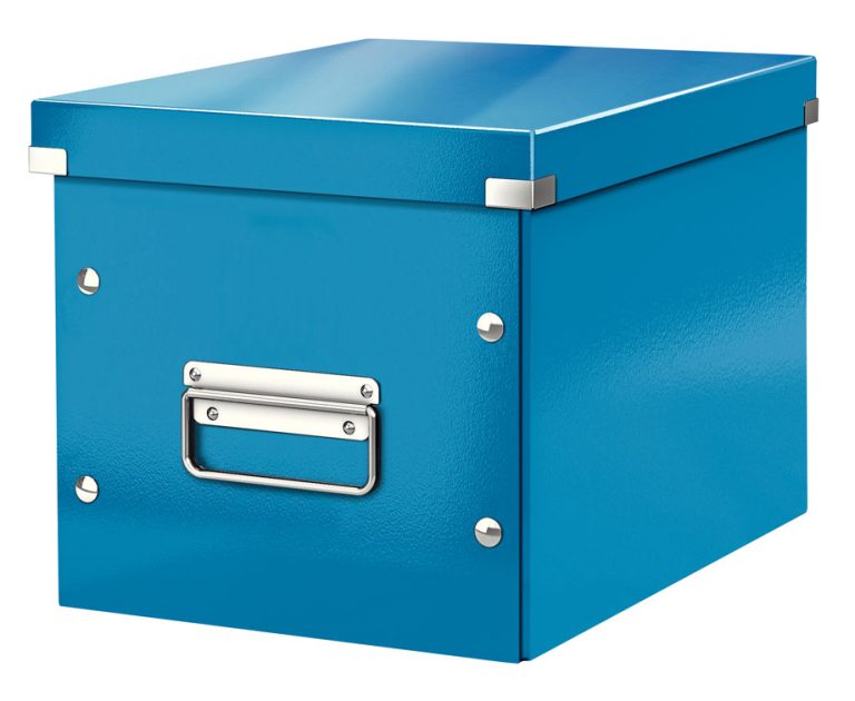Cutie Click&Store Medie Cub Albastru Leitz