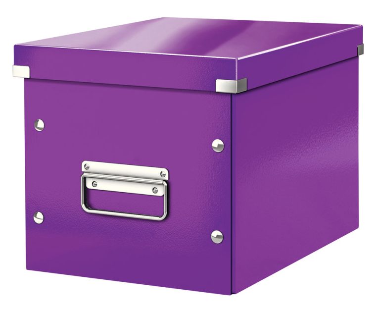 Cutie Click&Store Medie Cub Mov Leitz