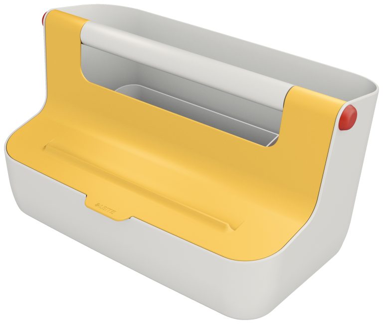 Cutie Portabila Cu Organizator 36 X 19 X21cm Galben Chihlimbar Cosy Leitz