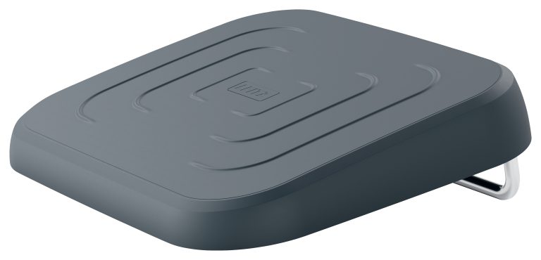 Suport Ergonomic Pentru Picioare Ajustabil Gri-Carbune Ergo Leitz