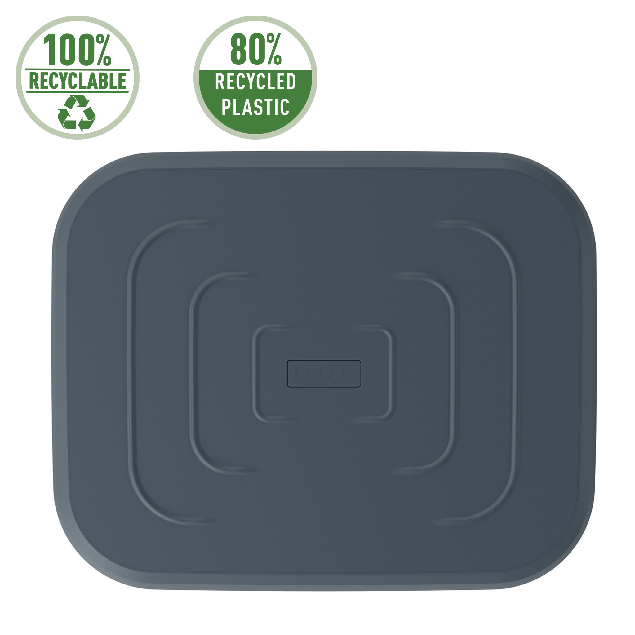 Suport Ergonomic Pentru Picioare Ajustabil Gri-Carbune Ergo Leitz