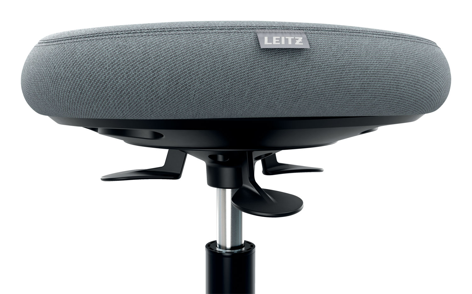 Scaun Ergonomic Pentru Pozitie Sezut/In Picioare Mobil Negru Leitz