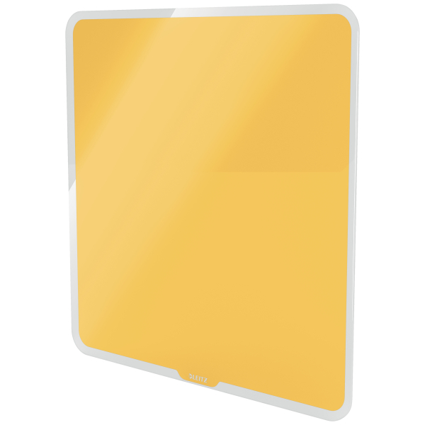 Tabla Magnetica Sticla 45 X 45cm Galben Chihlimbar Cosy Leitz