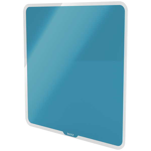 Tabla Magnetica Sticla 45 X 45cm Albastru Celest Cosy Leitz