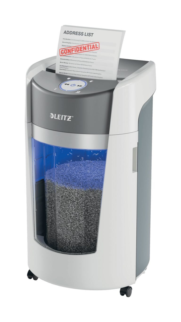 Distrugator Doc Iq Optimax Office Micro-Cut 10 Coli P5 Leitz