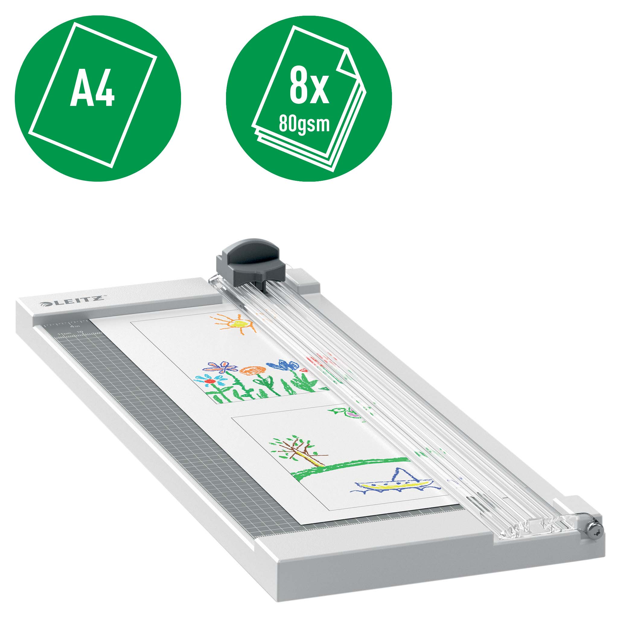 Ghilotina Cu Disc Home Precision A4 8Coli Leitz