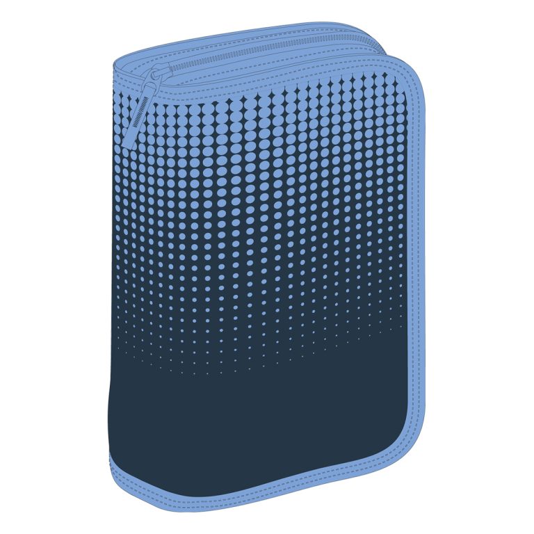 Penar Echipat 31 Piese 1 Fermoar 2 Extensii Dots Bleu Pigna