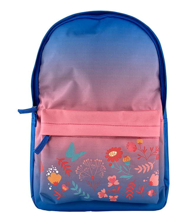 Ghiozdan Scs Teens Pink Flower Pigna
