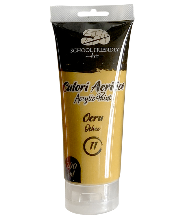 Culori Acrilice 200ml Ocru Premium Sf Art Pigna