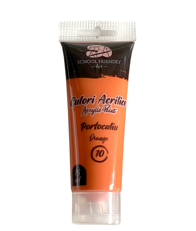 Culori Acrilice 75ml Portocaliu Premium Sf Art Pigna