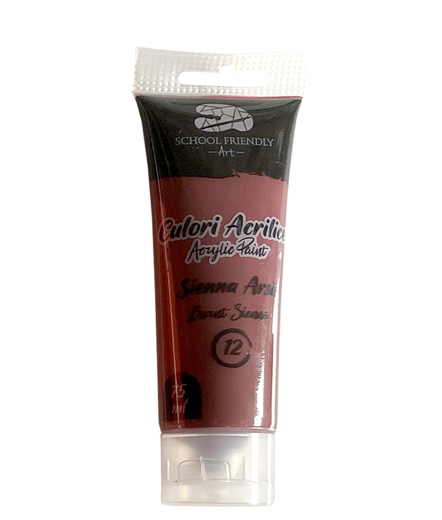 Culori Acrilice 75ml Sienna Arsa Premium Sf Art Pigna