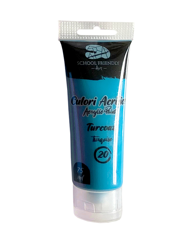 Culori Acrilice 75ml Turcoaz Premium Sf Art Pigna