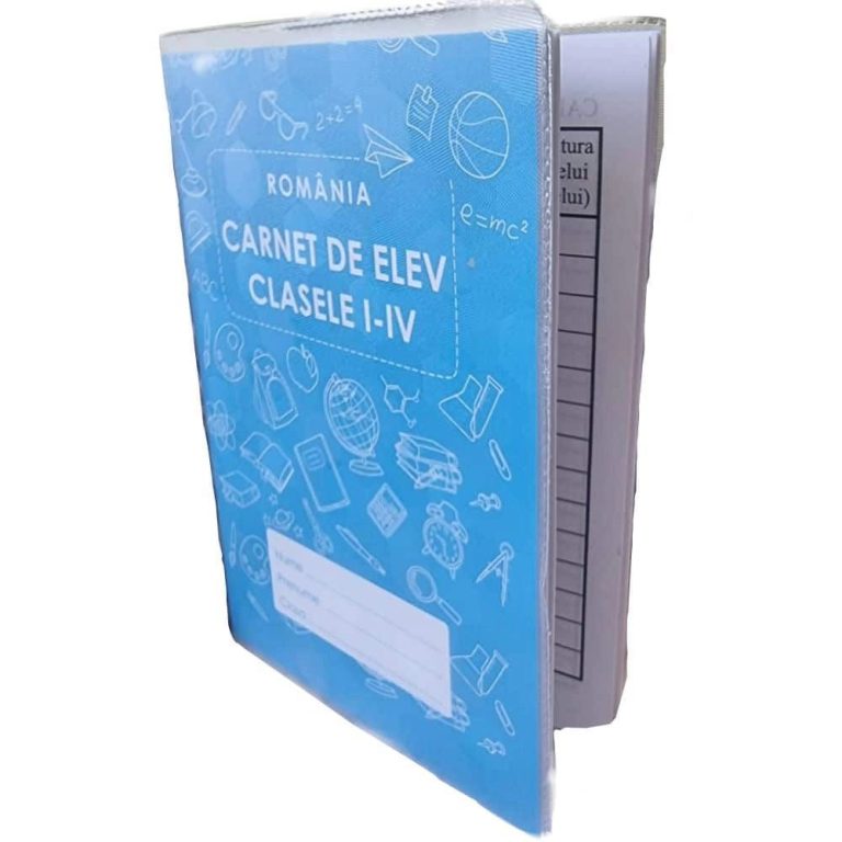 Carnet Elev Cu Coperta
