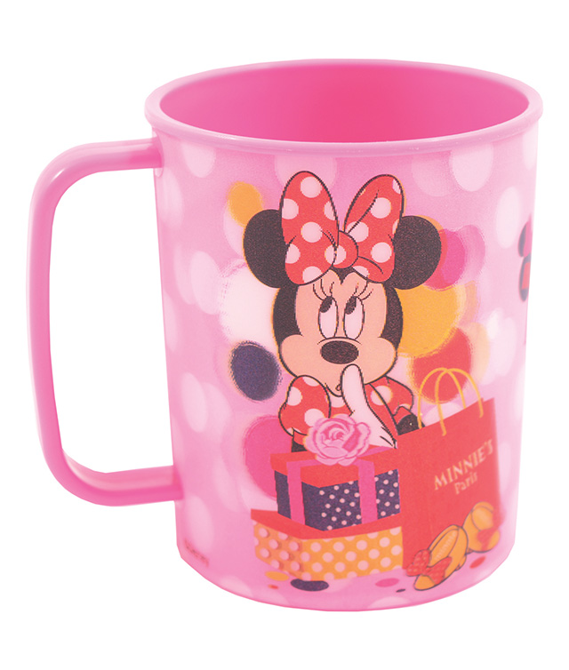 Cana Plastic 325ml Minnie Pigna