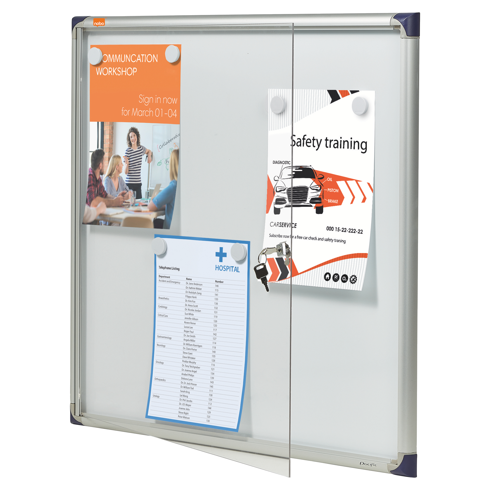Avizier Magnetic Extra Plat 6*A4 Nobo