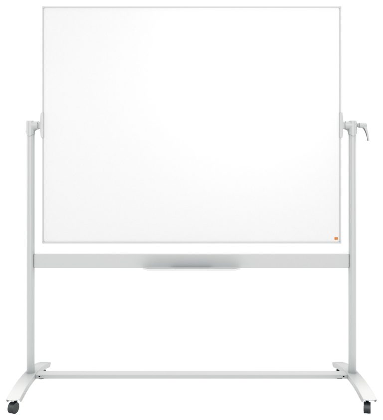 Whiteboard Magnetic Mobil 120*150cm Nano Clean Nobo