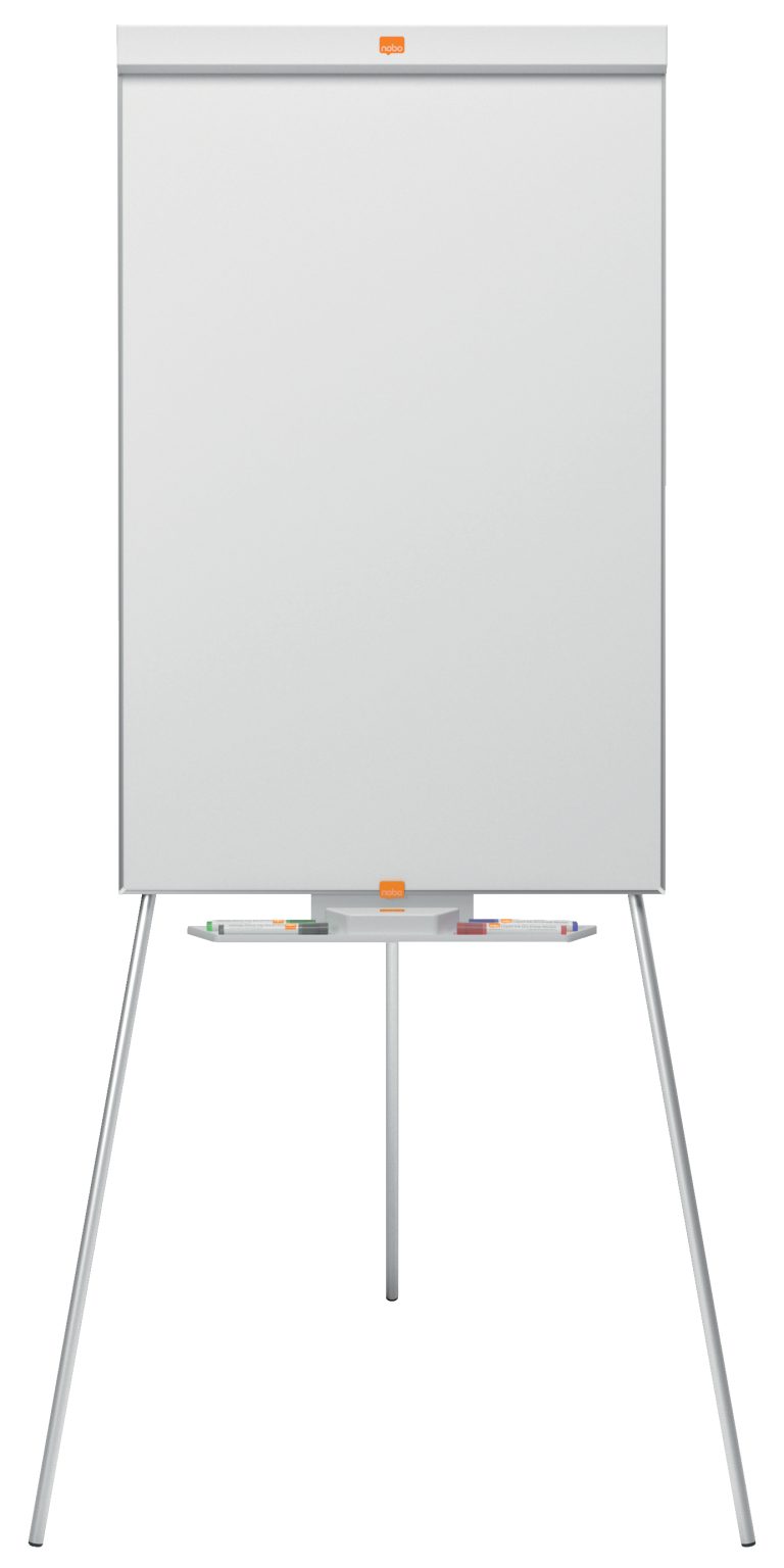 Flipchart Magnetic Cu Trepied 68*100 Nano Clean Classic Nobo
