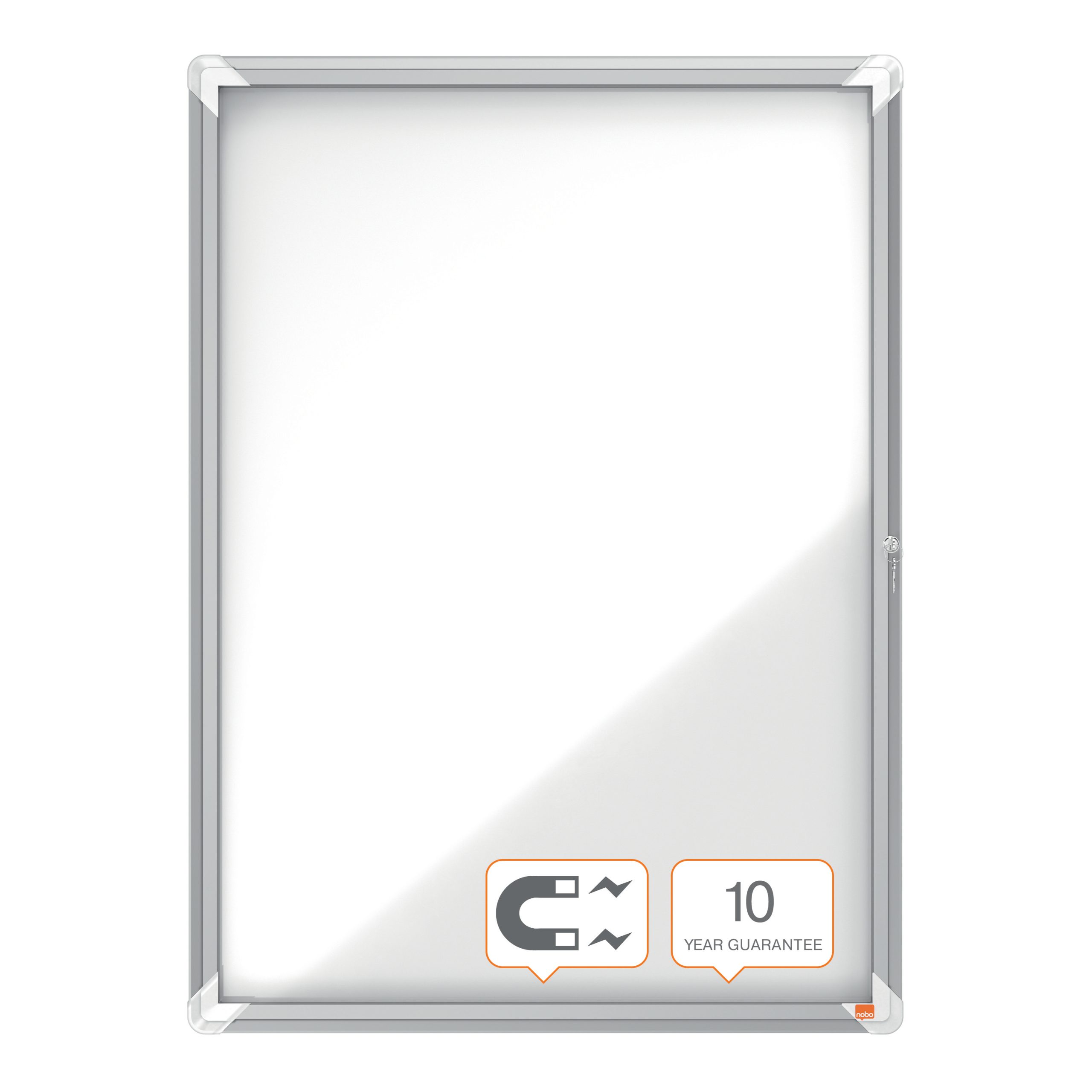 Avizier Magnetic 9 X A4 Carcasa Pt Interior Metalica Nobo