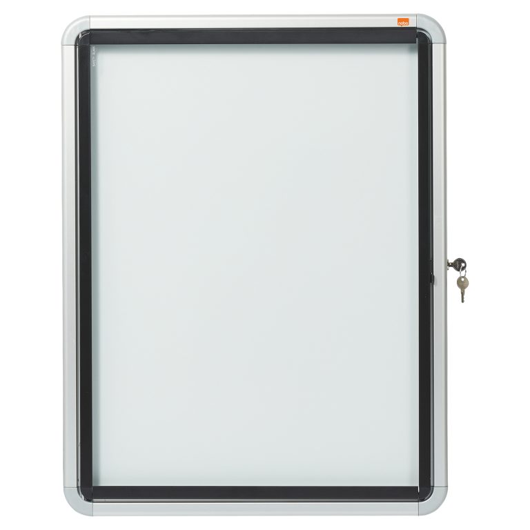 Avizier Magnetic 4*A4 Carcasa Pt Exterior Metalica Nobo