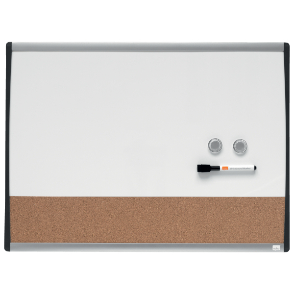 Tabla Magnetica 58*43cm Combo + Accesorii Nobo
