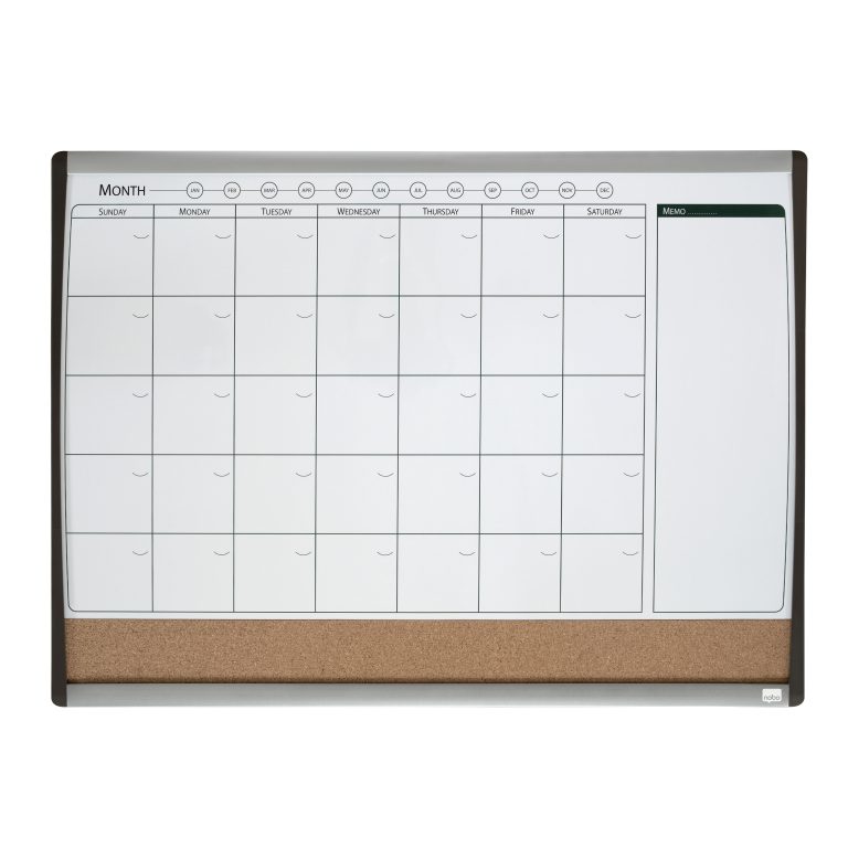 Planner Lunar Magnetic+Panou Pluta 58.5*43cm Nobo
