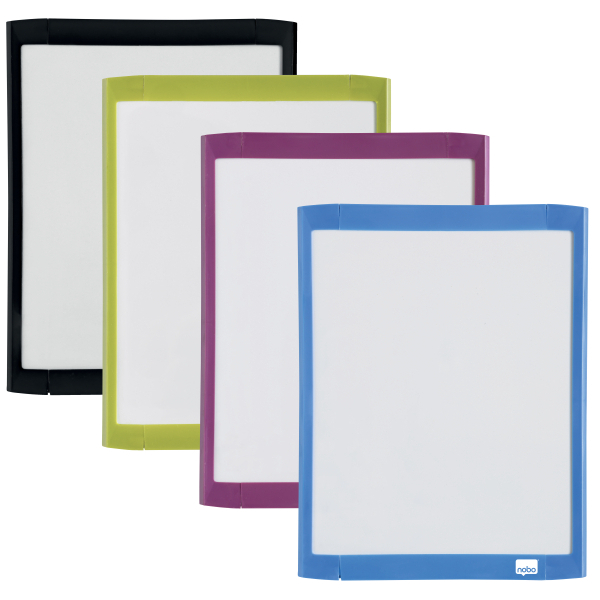 Tabla Magnetica 21*28cm + Accesorii Alba Rama Color Nobo