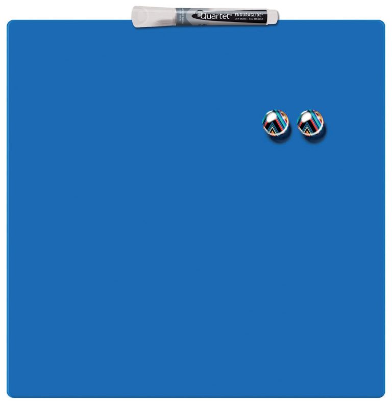 Tabla Magnetica 36*36cm Albastra Nobo