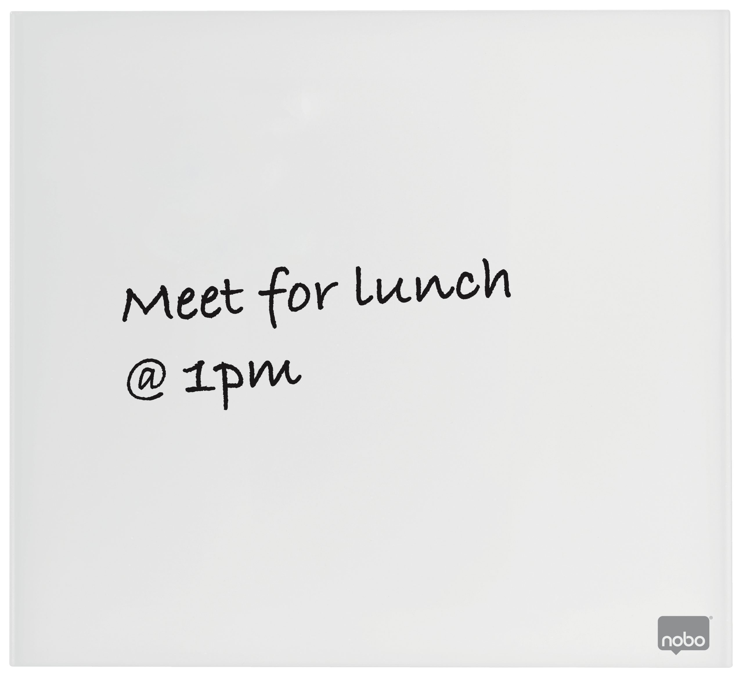 Whiteboard Magnetic Sticla 45*45cm+Accesorii Diamond Nobo