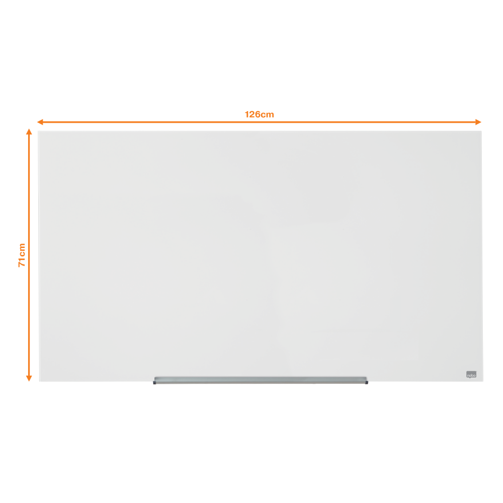 Whiteboard Magnetic Sticla Widescreen 57" Diamond Nobo