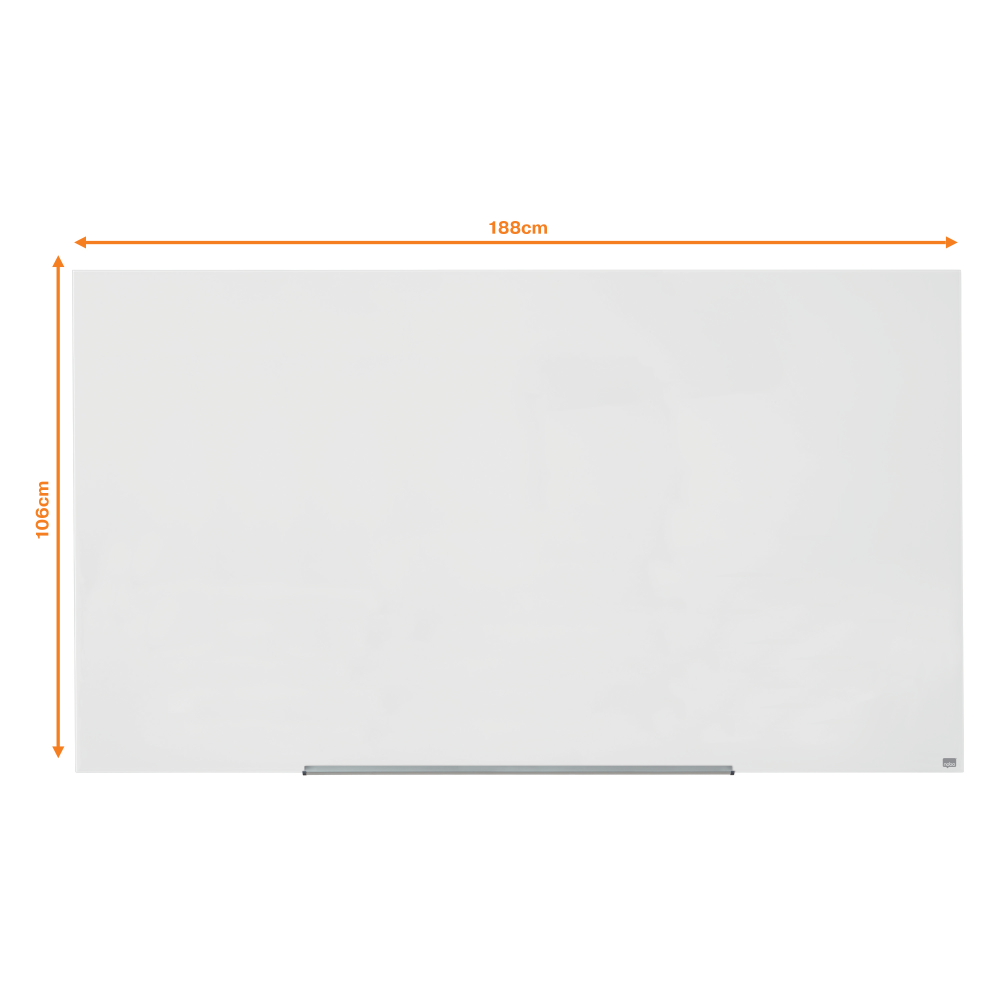 Whiteboard Magnetic Sticla Widescreen 85" Diamond Nobo