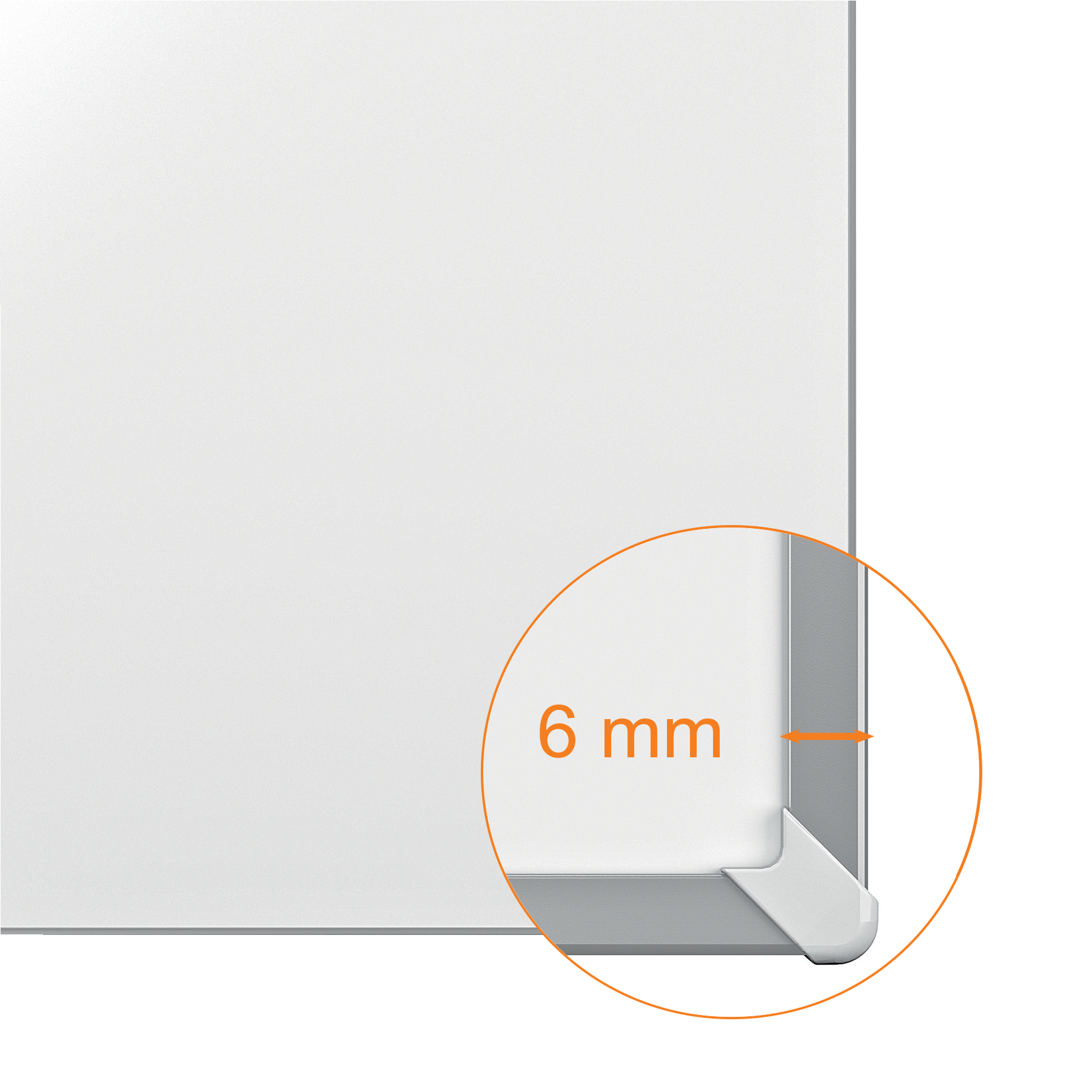 Whiteboard Magnetic Otel Emailat Widescreen 32" Prestige Nobo