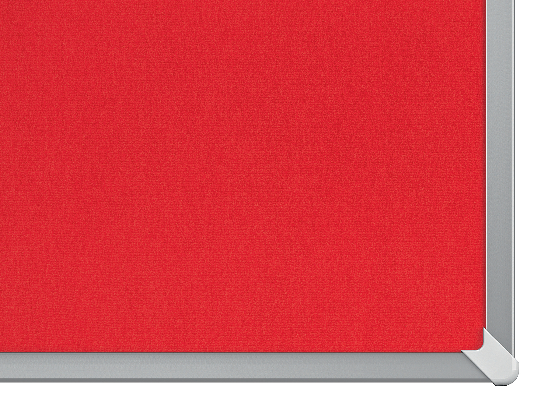 Panou Textil Widescreen 32"(721*411mm) Rama Aluminiu Rosu Nobo