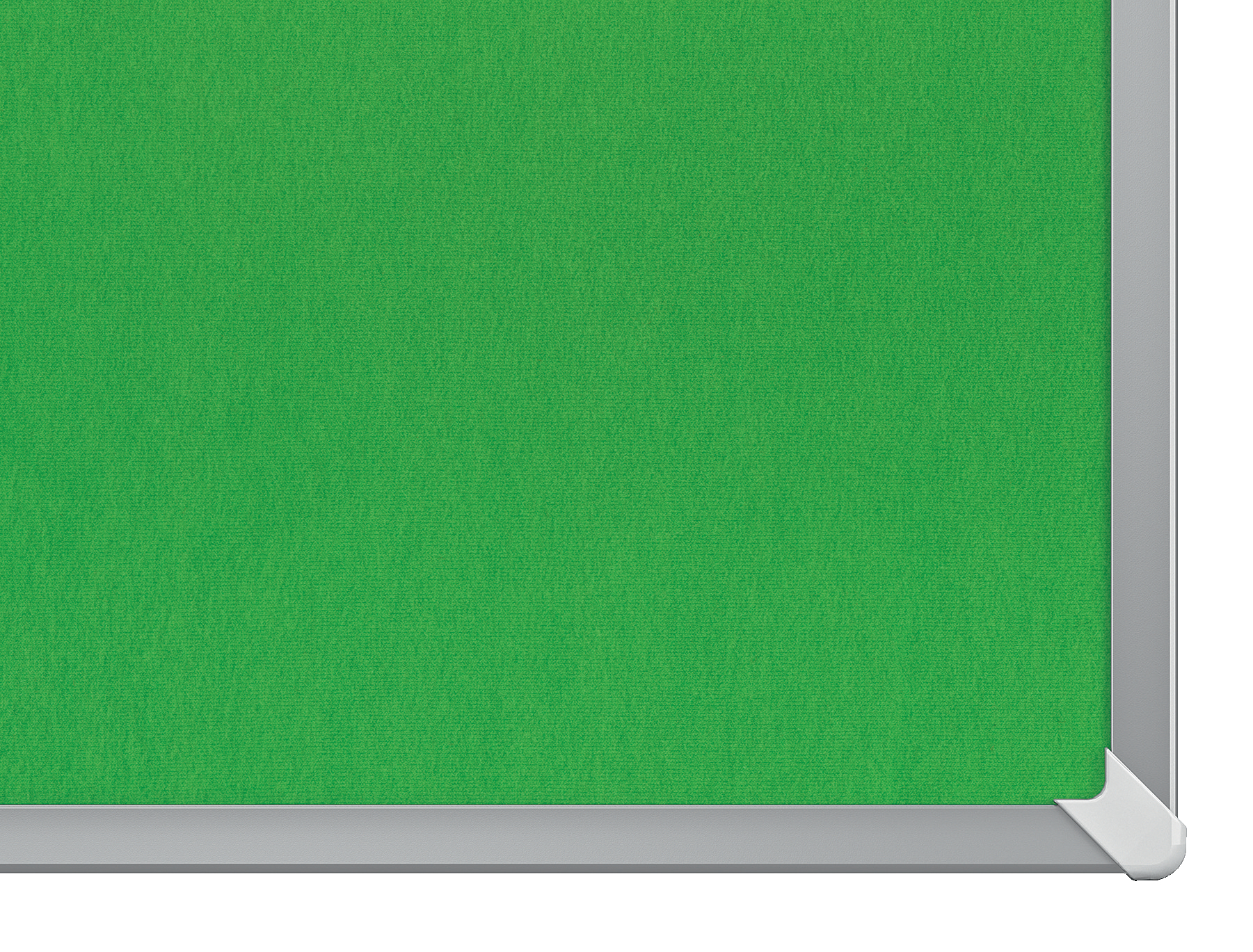 Panou Textil Widescreen 32"(721*411mm) Rama Aluminiu Verde Nobo