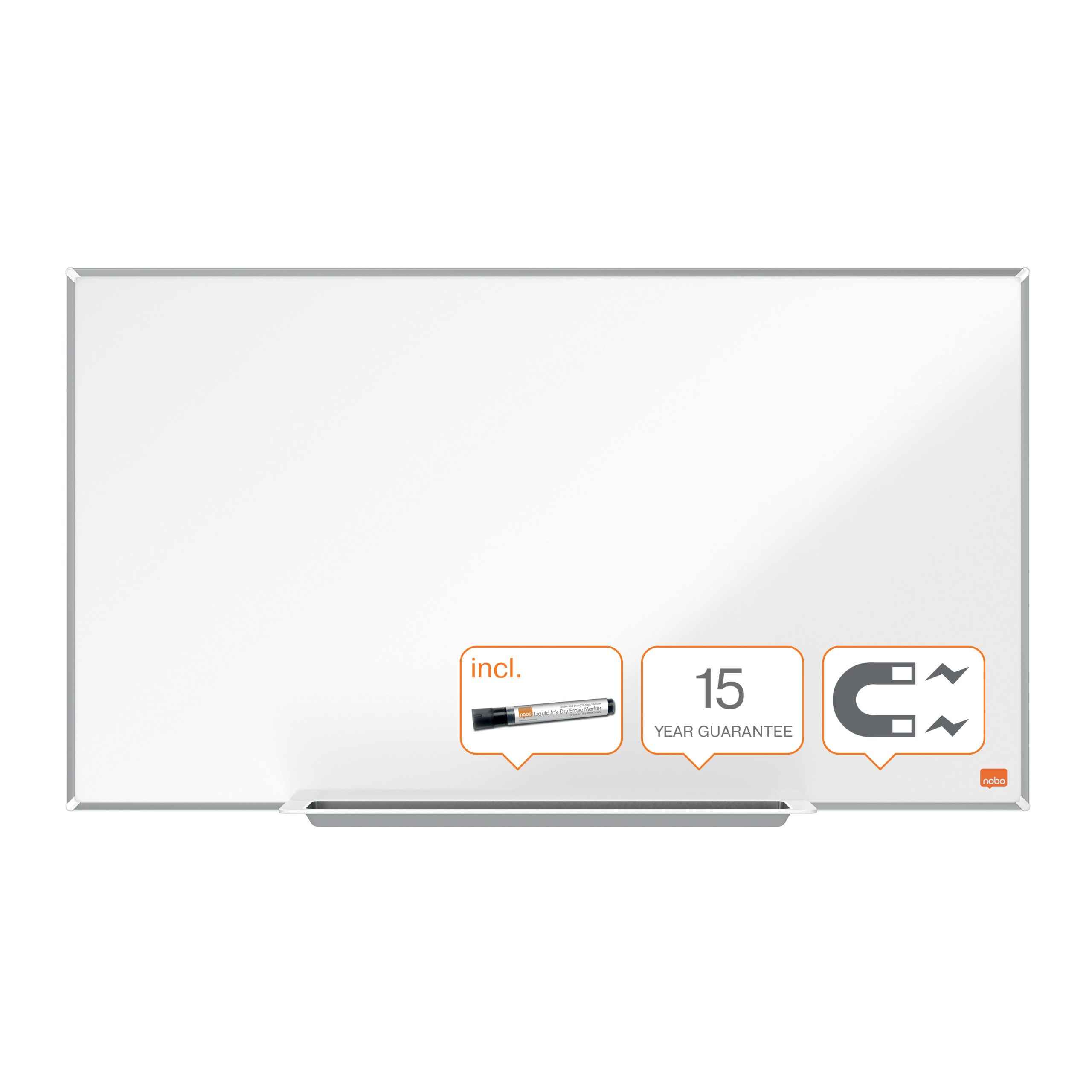 Whiteboard Magnetic Otel Lacuit Widescreen 32" Impression Pro Nobo